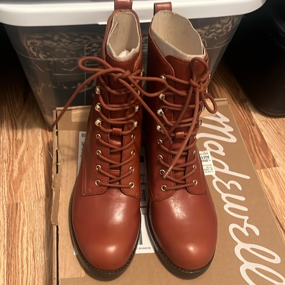 Madewell “Patti” bootie, brand new in box